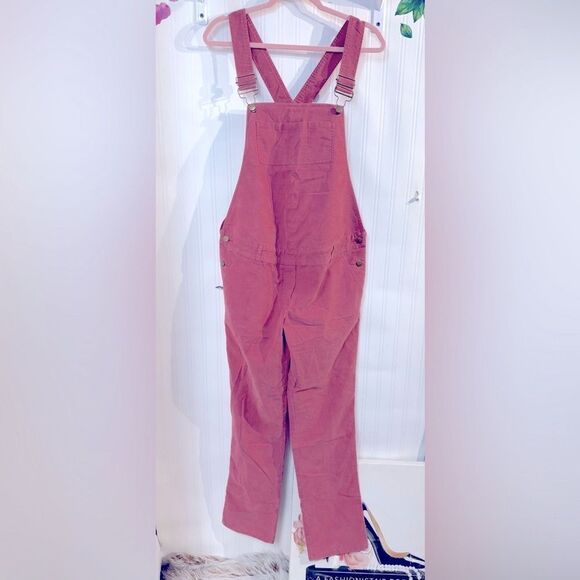 Hatch The Cord Maternity Overalls Sahara Rust Size 1(S) - Picture 3 of 11